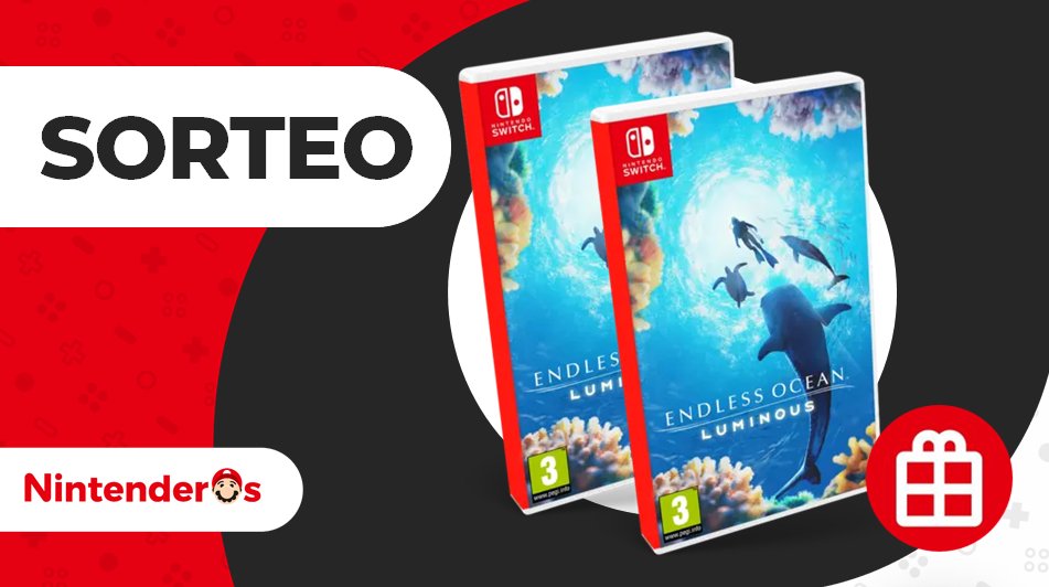 Nintenderos's tweet image. ¡Sorteamos 2 copias de Endless Ocean Luminous para Nintendo Switch!

1⃣ Síguenos (@Nintenderos) y RT aquí 
2⃣ Responde con #EndlessOceanConAmigos mencionando a dos amigos y diciendo qué esperan descubrir en sus inmersiones en grupo

¡Suerte! - nintenderos.com/2024/04/sortea…