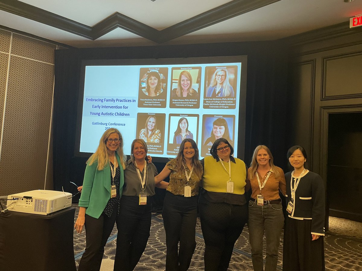 Tracy J Raulston (@raulstonphd) on Twitter photo I was honored to co-chair a stellar symposium on family practices in early intervention at the <a href="/gatlinburgcon/">Gatlinburg Conference</a>! <a href="/UOEducationDean/">University of Oregon College of Education Dean</a> led a thoughtful discussion of three excellent papers. I was honored to co-chair a stellar symposium on family practices in early intervention at the <a href="/gatlinburgcon/">Gatlinburg Conference</a>! <a href="/UOEducationDean/">University of Oregon College of Education Dean</a> led a thoughtful discussion of three excellent papers.