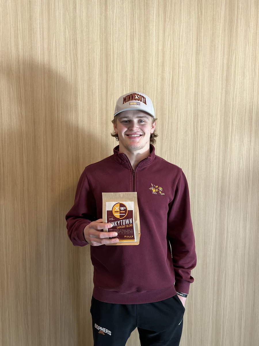 “🚨🐿️☕Gopher Fans It's Coffee Time!!☕🐿️🚨

Dinkytown Athletes has partnered with Folly Coffee to bring you the DTA Gameday Blend

20% of revenue from this coffee goes towards Dinkytown Athletes to support me and my teammates.

Order here👇
follycoffee.com/shop/dinkytown…