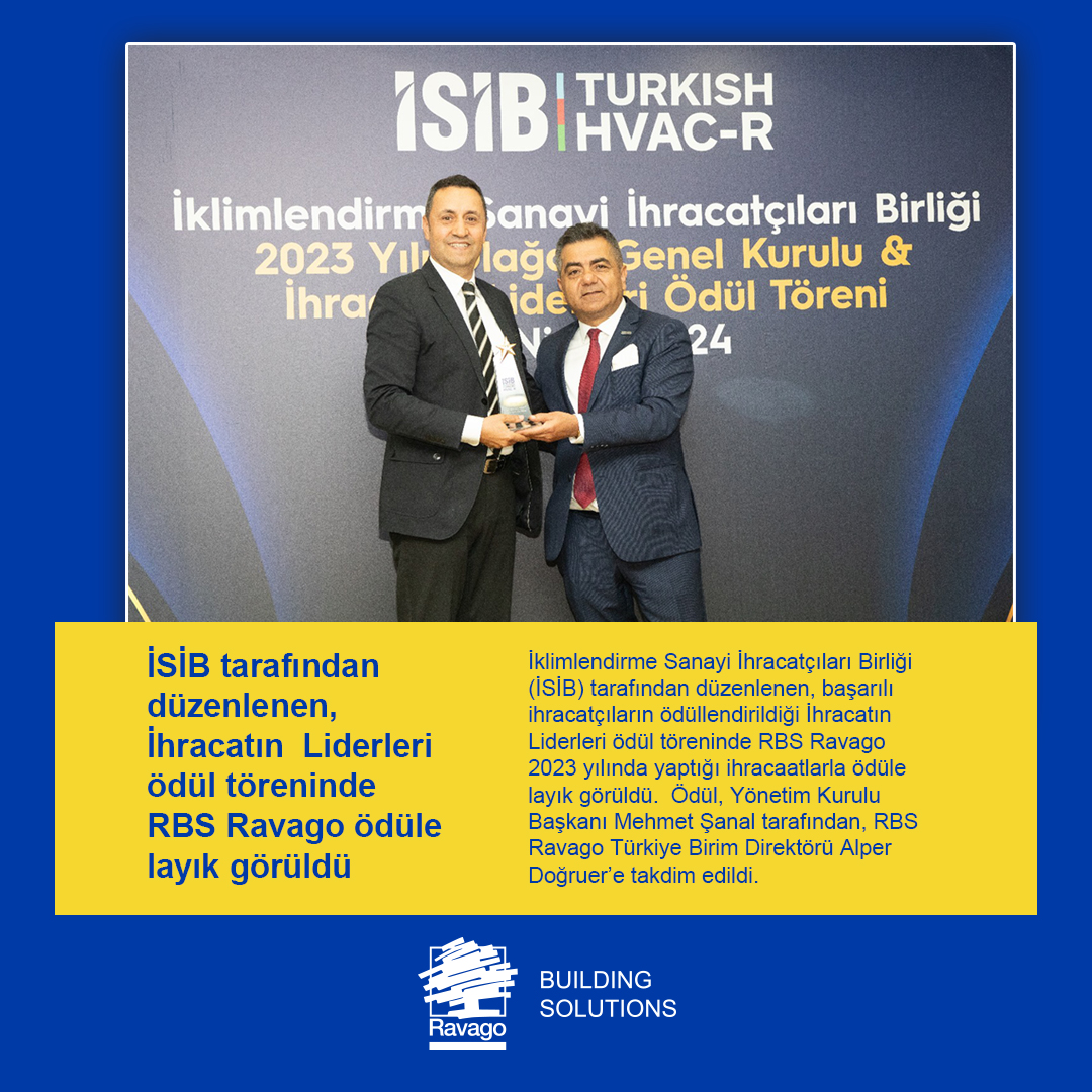 İSİB tarafından düzenlenen,İhracatın Liderleri ödül töreninde RBS Ravago ödüle layık görüldü. #ravago #ravagotürkiye #ravagobinaçözümleri #ravagobuildingsolutions #bitüder #yalıtımdergisi #isib #ödül #ihracatınliderleri