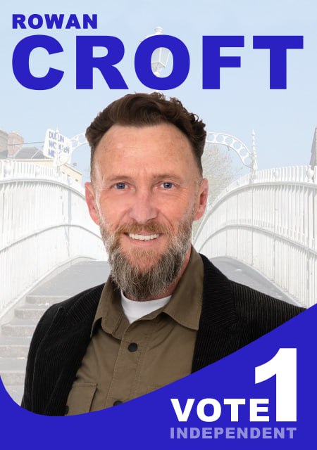 GrandTorinoX's tweet photo. Support your local Independents.
Vote no 1
Rowan Croft for 
Dublin North Central
Artane/Whitehall.
Get Them Out!
#IrelandOptsOut #IrelandisFull https://t.co/Tqo7MNdAPk