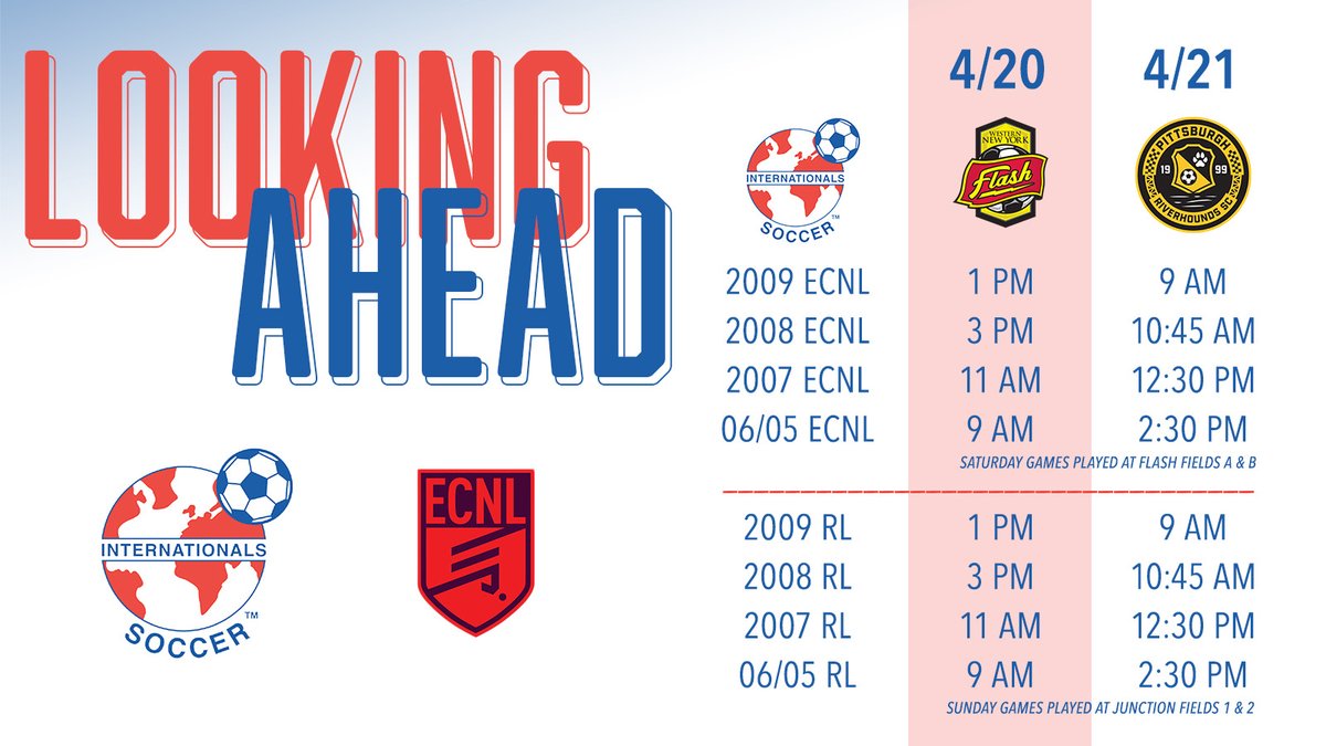 On the road this weekend for some games in <a href="/ECNLgirls/">ECNL Girls</a> Ohio Valley Conference play! #iscgirls