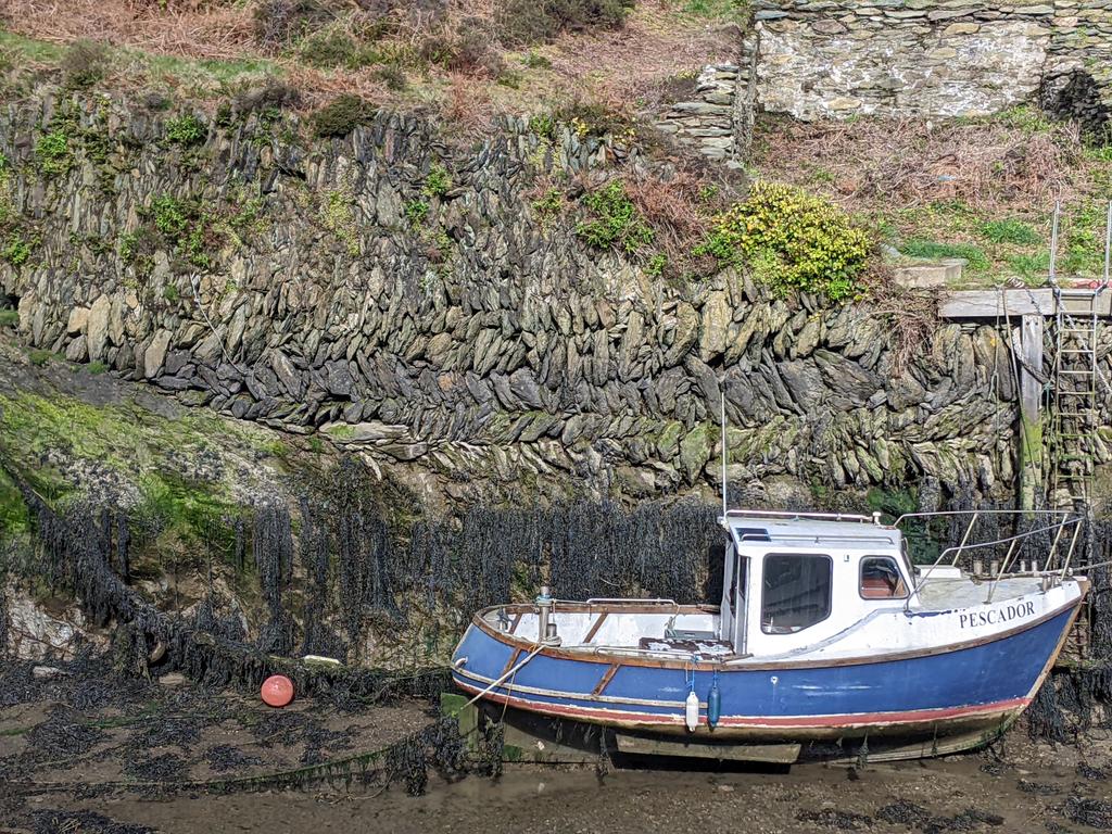 Amlwch Port, Anglesey - port for Copper Kingdom, on e the world's largest copper mine, located in the Parys Mountains nearby. Crazy geology exposed here too.