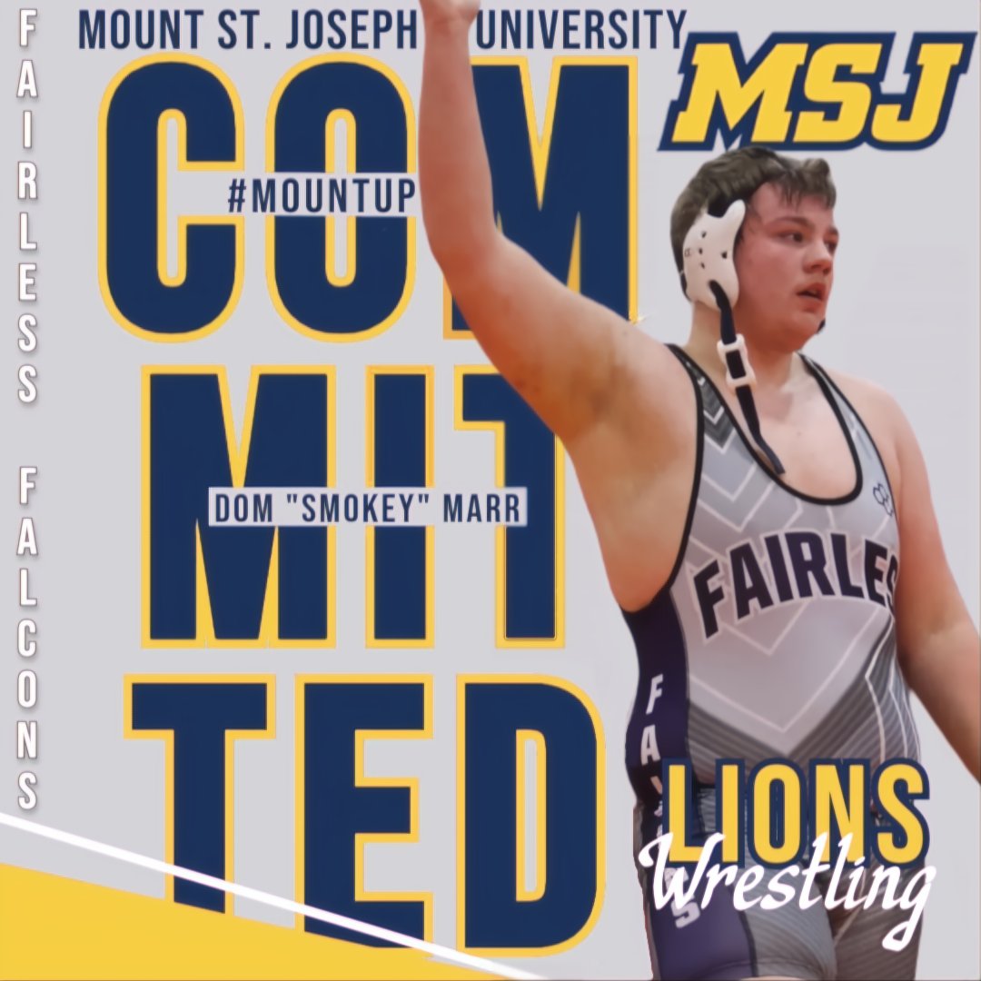 Congrats Smokey! Dominic Marr will continue his athletic and academic career at Mount St. Joseph University. The Lions got themselves The King of Clutch