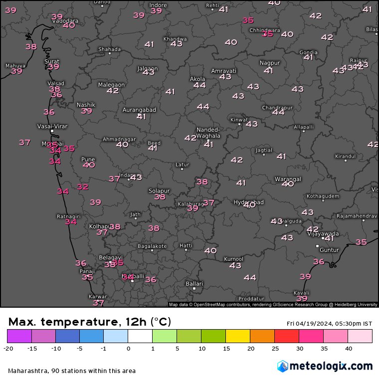 Parts of #Maharashtra went to polls today in the Vidarbha region where places have recorded 44°C. Is summer the time for #LokSabhaElections2024 needs to be surely introspected.