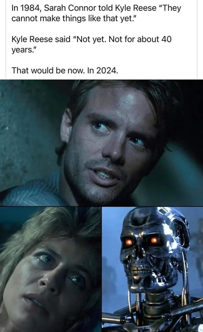 What are gun you choosing when the terminator robots show up?