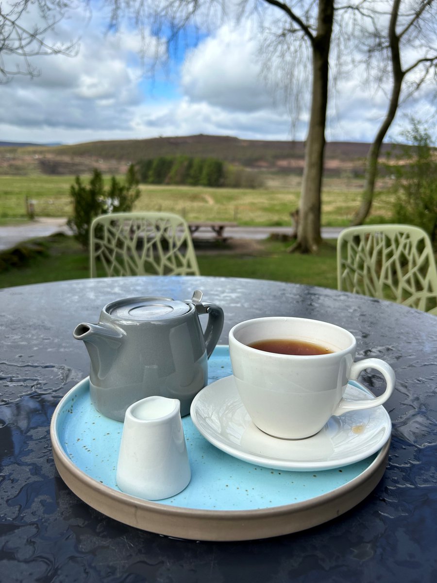 ☕Happy National Tea Day!☕ Here’s to a brew with a view, from our Tea Room at #Ilam Park and café at #Longshaw. Come rain or shine there's nothing quite like it.