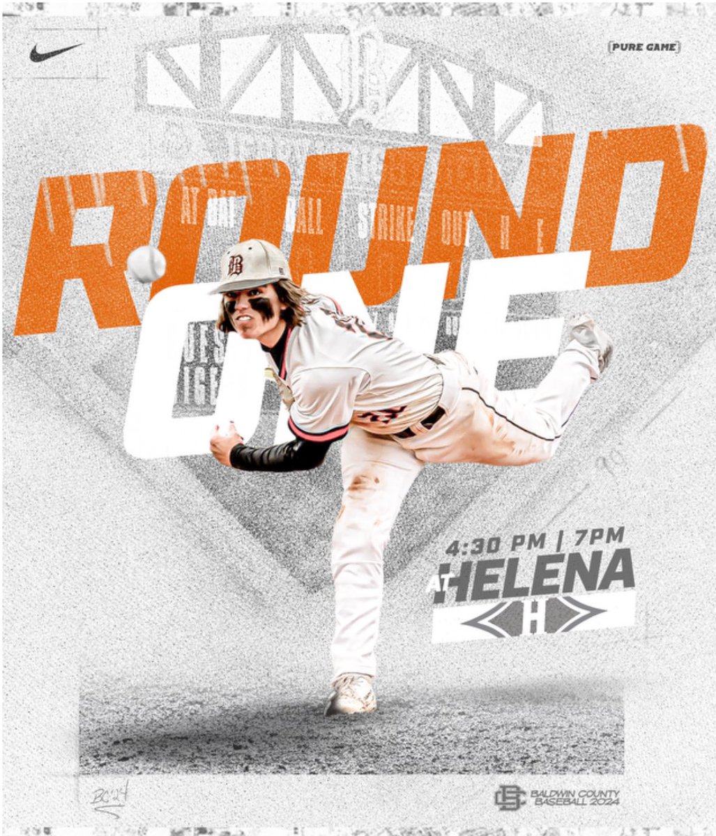 It’s game day at Helena! The Tigers will take on Helena today at 4:30 and 7:00 in the 1st round of the State Playoffs.