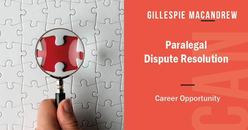 We have an excellent opportunity for a Paralegal to join our Dispute Resolution team. The role offers great scope for learning and developing as it brings exposure to a complex and high value caseload within a collegiate and collaborative team. 
ow.ly/MTFx50RjPCF