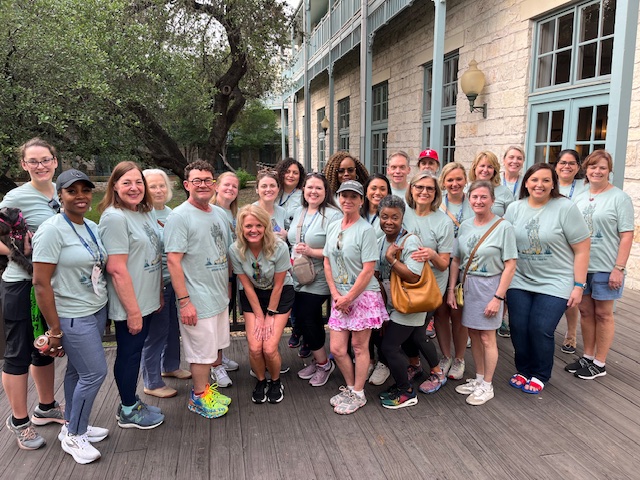 The TNPF Walk & Talk event was a hit! TNP members gathered to network while enjoying a walk in the beautiful hill country. Thank you to our participants and t-shirt sponsors. Your support allows TNPF to award scholarships and emergency assistance to Tx NPs! #TNPF #TNP #TexasNPs