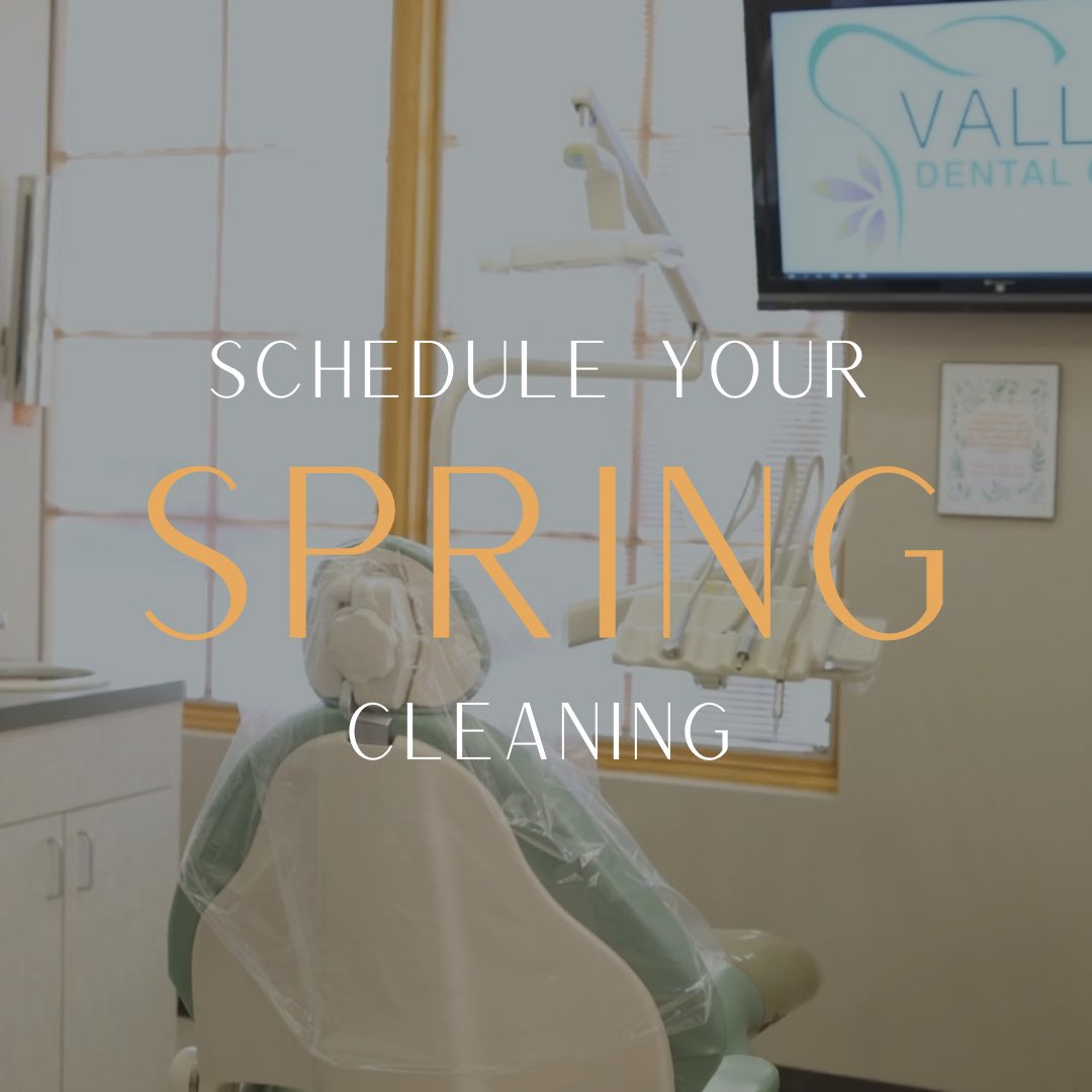 Spring cleaning isn't just for your house! Freshen up your smile and call today to schedule your next dental cleaning and check-up! (480) 561-3993 | valleydentalcare.com
