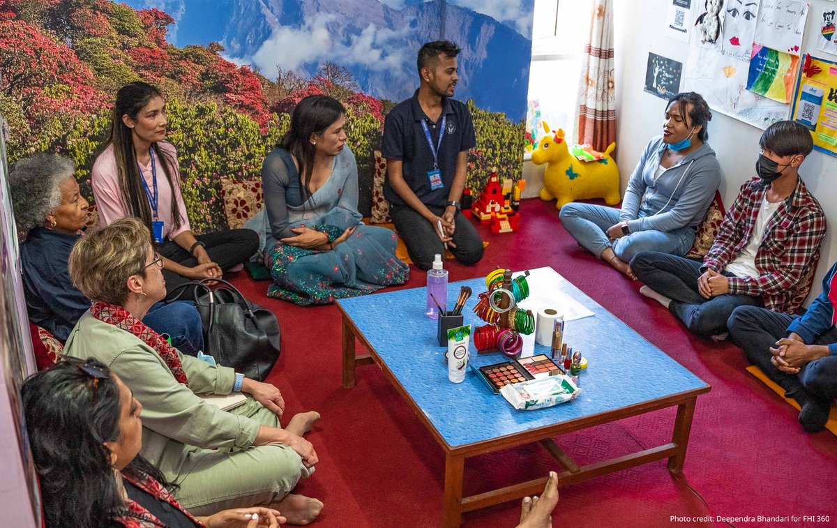 As a leader in #HIV programming, we support the government’s goal of achieving sustainable epidemic control. During my trip, I visited an @EpiCproj #Nepal supported city clinic that is connecting people to HIV prevention, treatment and care services.