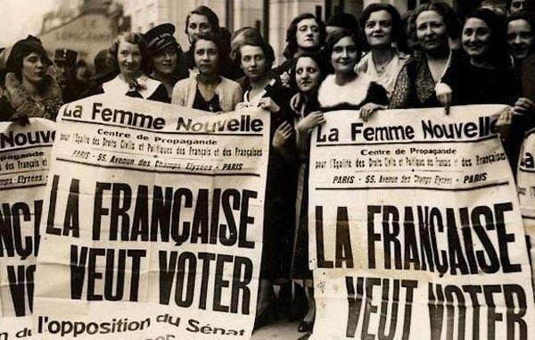 🗳🇫🇷 Il y a 8️⃣0️⃣ ans, le 21 avril 1944, les femmes obtenaient le droit de vote en France et le droit de se présenter à une élection, après de longues années de lutte. La France était alors le 59ᵉ pays à accorder le droit de vote aux femmes #cejourla #droitdevote @senateursRDPI