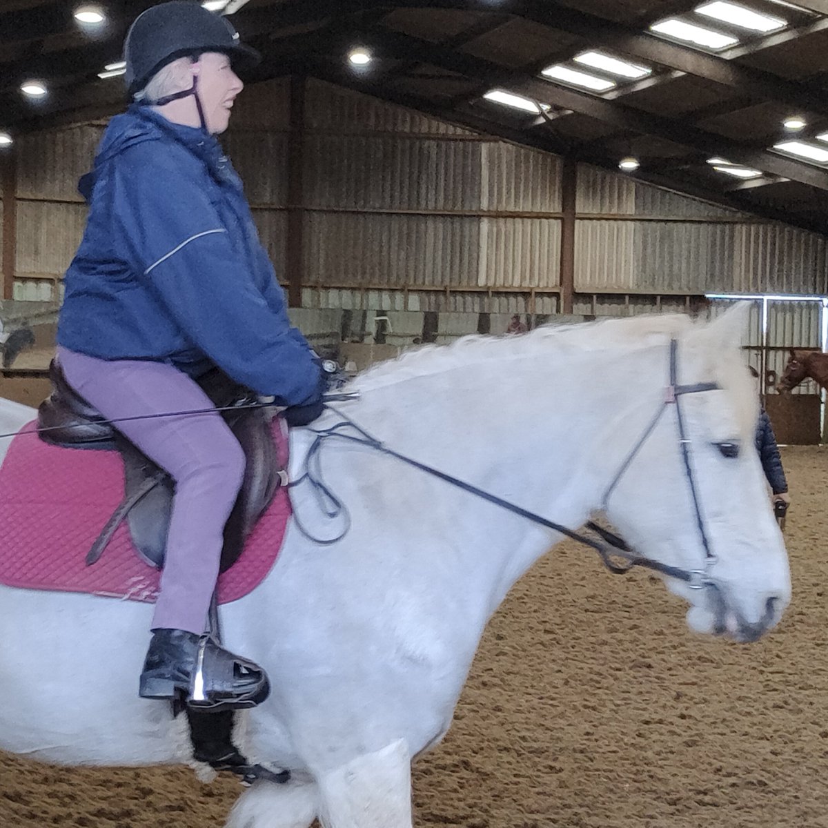 An amazing morning, reunited with my Willow for the first time in a year. She went like a dream, and even remembered bits of our dressage tests. She still likes dancing to Meat Loaf! I might have cried at the end, cos it was so good to be back on board my dream horse xx