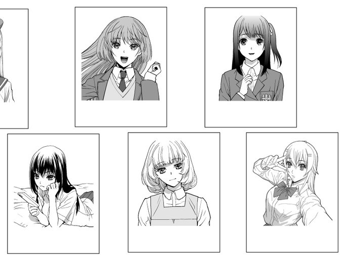 こんな感じで朱音ミドリ先生 @goma_analogのキャラもカメオ出演しております! 