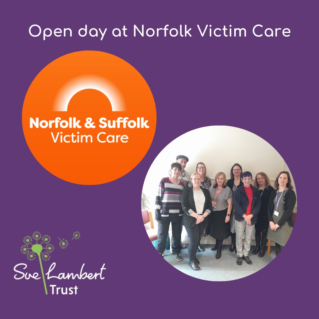 A big thank you to @nsvictimcare for inviting us to their open day event yesterday at the @VictimSupport offices in Norwich. It was really good to network with other professionals supporting people in Norfolk. #VictimSupport #VictimCare #NorwichNetworking