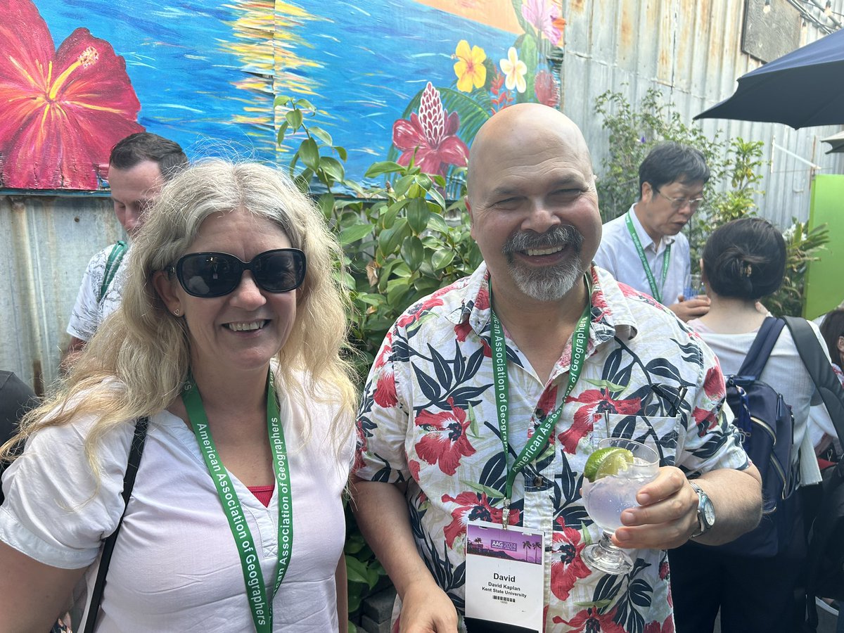 Thanks to all who came &amp; supported our <a href="/geogsocire/">Geographical Society of Ireland</a> and <a href="/igc2024dub/">@IGC2024Dub</a> event tonight. Over 10 countries &amp; 4 continents represented. Thanks also to the fab <a href="/HonoluluBeer/">Honolulu Beerworks</a> for having us! Hope everyone enjoys this year’s <a href="/theAAG/">American Association of Geographers</a> conference.