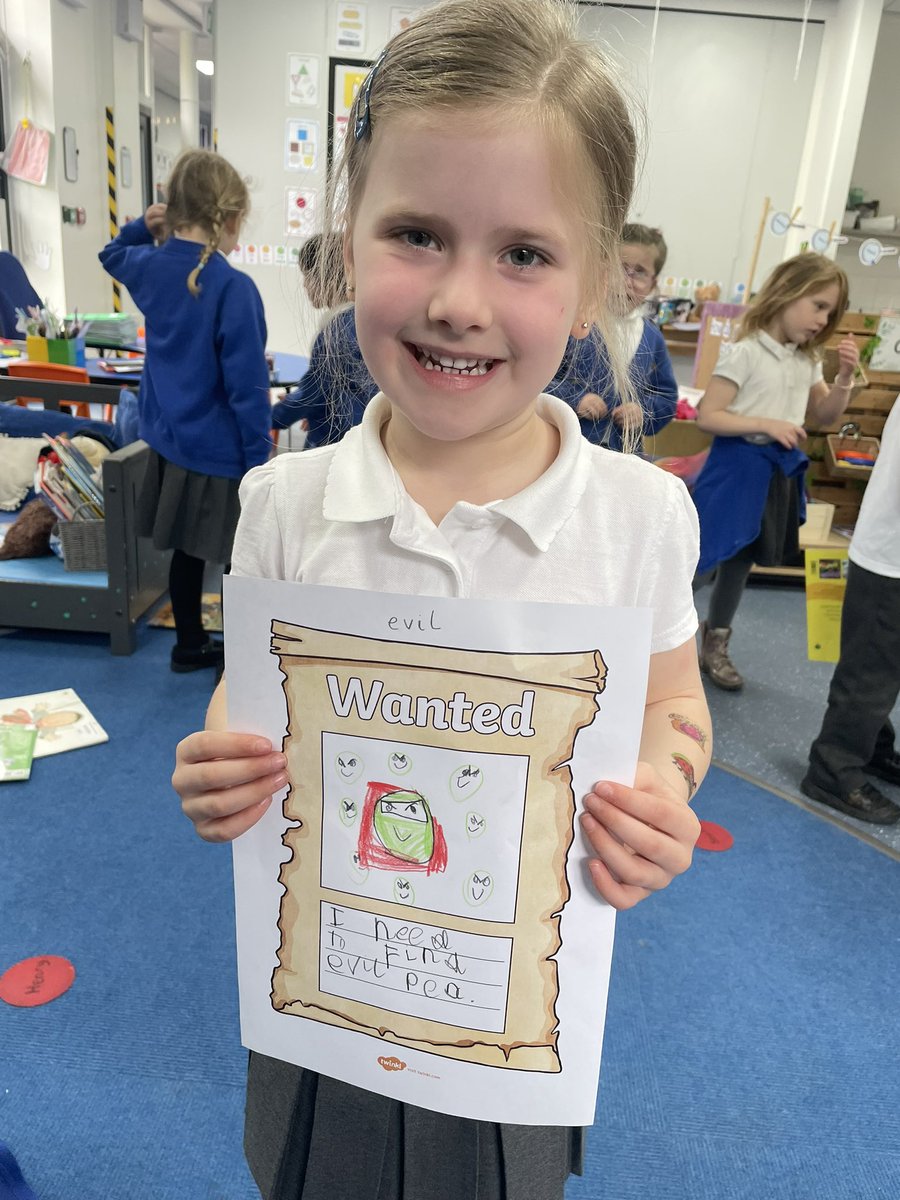 RecHiStPrimary's tweet image. Wanted posters and extra Supertatoes to help catch the culprit!