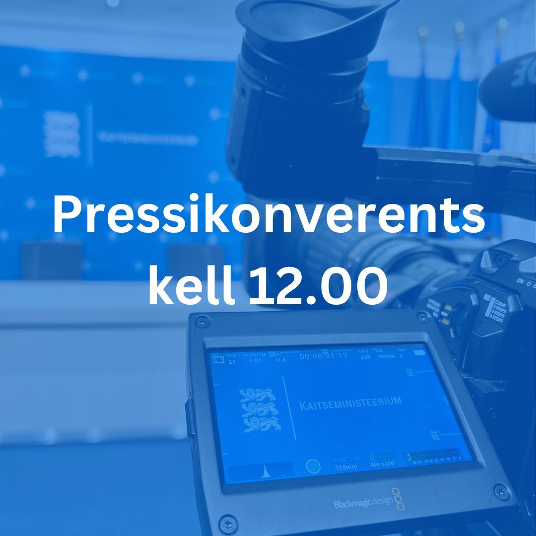 🔴 𝗢𝗧𝗦𝗘 𝗸𝗲𝗹𝗹 𝟭𝟮.𝟬𝟬: pressikonverentsil annab viimastest julgeolekualastest sündmustest Ukrainas ülevaate kaitseväe luurekeskuse ülem kolonel Ants Kiviselg. 👉 Jälgi ülekannet: postimees.ee/8004032/otsepi…