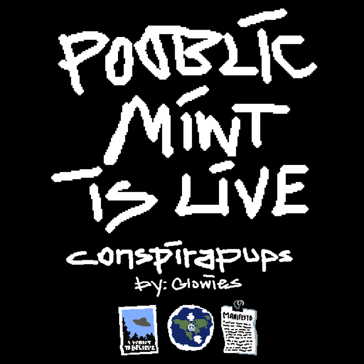 ---CLASSIFIED COMMUNIQUE---
Attention Operatives, Conspirapups is now live and accessible to the public. This ordinal, steeped in UFO lore, the paranormal, and conspiracy, awaits your engagement. Inscribe now. 

Mint exclusively on @ordinalgenesis: ordinalgenesis.xyz/mint/5322f0add…