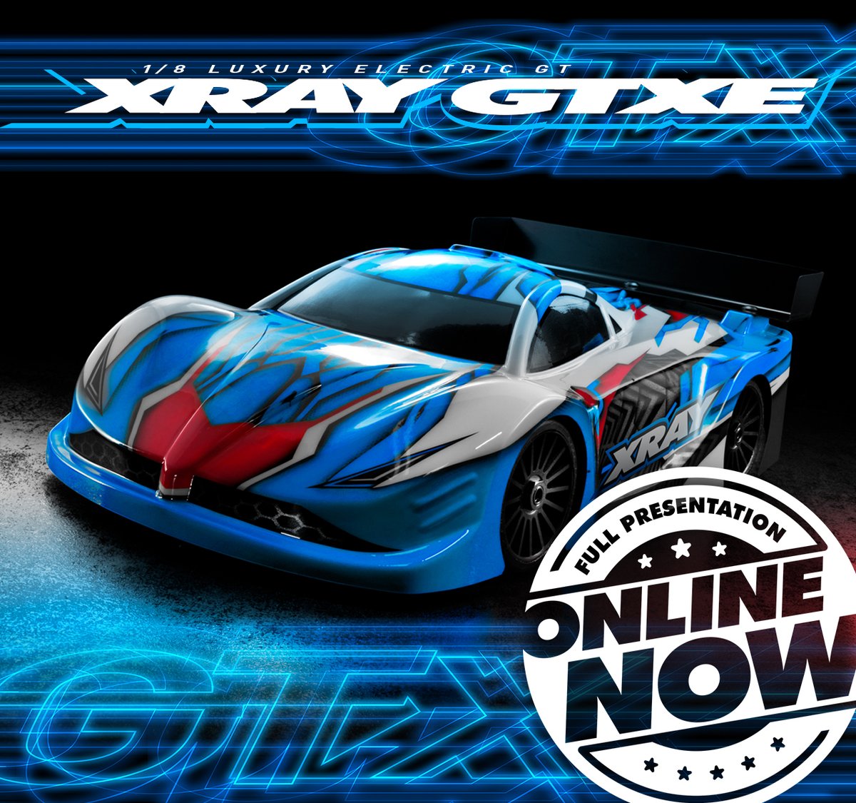 TeamXRAY's tweet photo. Check out presentation of the new GTXE‘24 at https://t.co/idN5371hts

#XRAY #XRAYracing #GTXE https://t.co/DpUOnDIirk