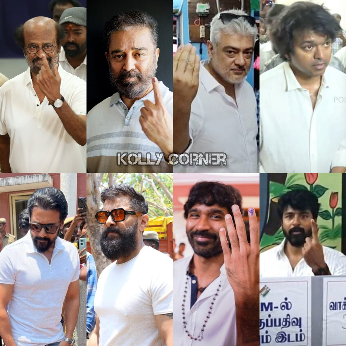 Kollywood Stars In White 🤍

Thalaivan STR Intha time la Rajasthan Poitaru 🥲

#Elections2024 #TNElection2024