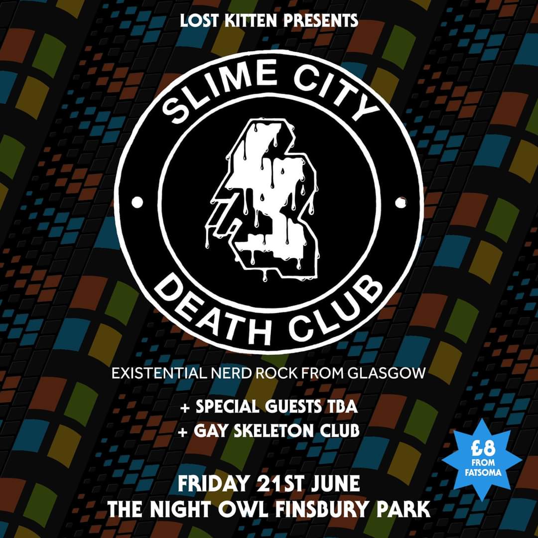 The excellent Gay Skeleton Club are joining us at @thenightowlfp in London on 21st June! This thing is going to sell out, don't say we didn't warn you, grab a ticket 👉 linktr.ee/idst