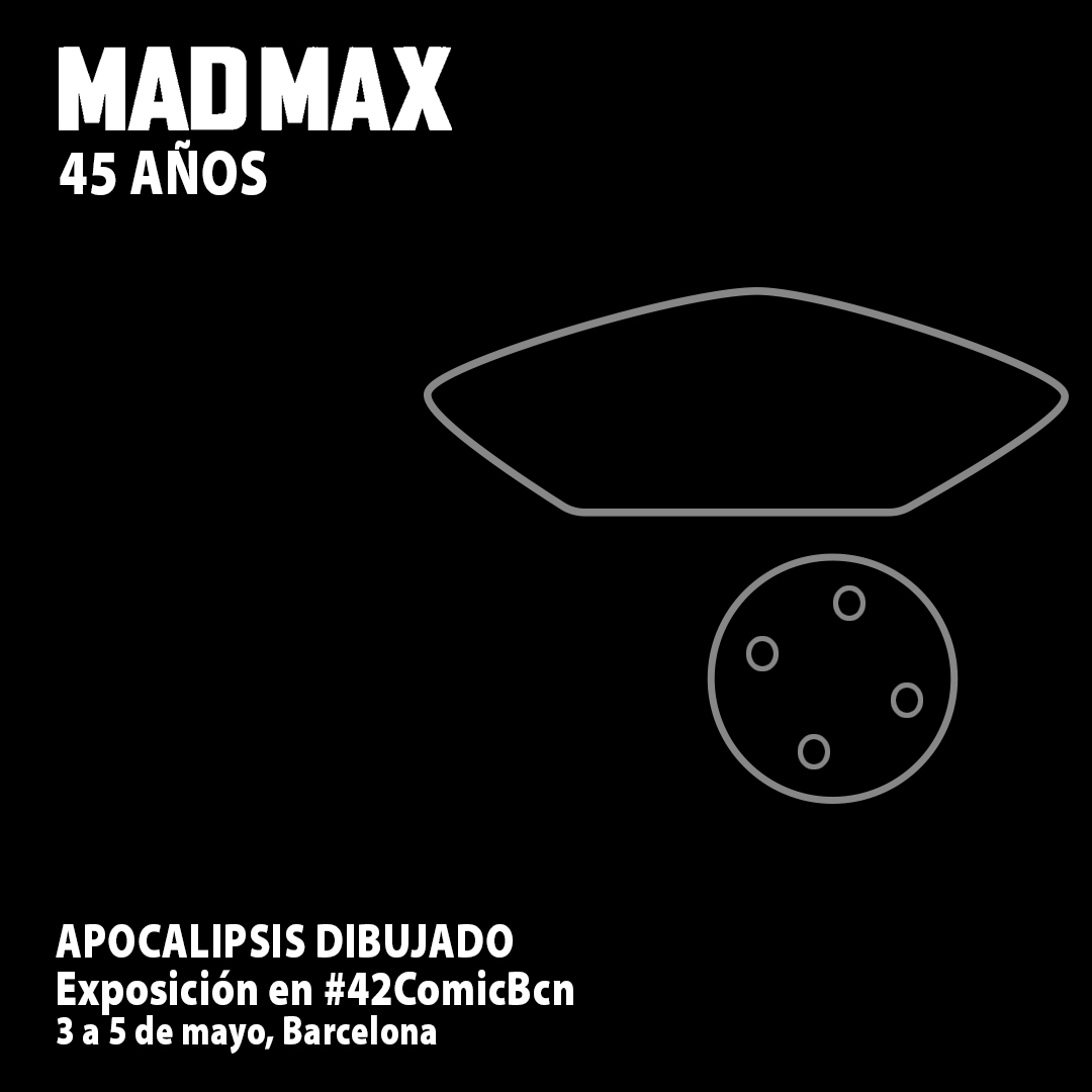 Pues ya está todo diseñado, recopilado y enviado. Esperamos que os guste este tributo llegado directamente del Páramo... 😍 +info sobre las expos del #42ComicBcn: comic-barcelona.com/es/exposicione… @comic_bcn #MadMax #FuriosaAMadMaxSaga #Furiosa