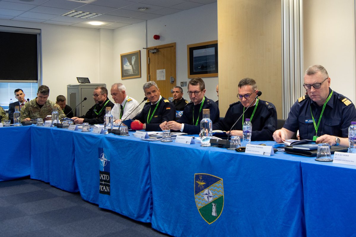 @Cecmed_Off attended the Maritime operational commanders conference in @NATO_MARCOM HQ ➡️ maritime leaders gathered to focus on warfighting readiness  #WeAreNato #StrongerTogether