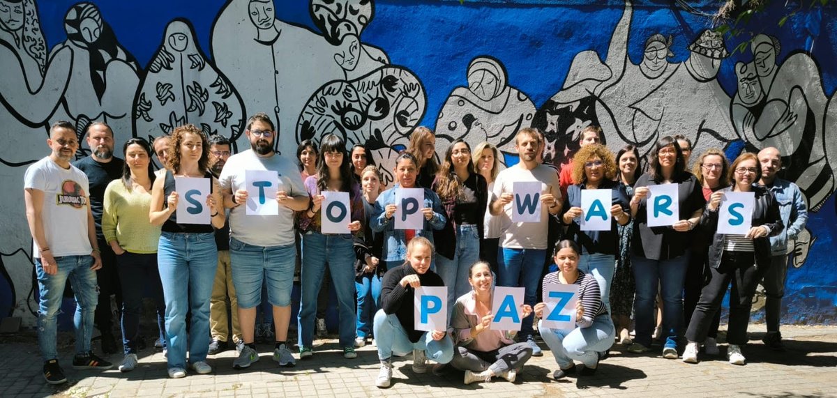Hacemos un llamamiento a todas las organizaciones pacifistas, y a la sociedad en general, para unir esfuerzos dentro y fuera de nuestro país e impulsar la paz en oposición frontal a las violencias y a todas las guerras.

#StopWars 

📄 mpdl.org/comunicados/ur…