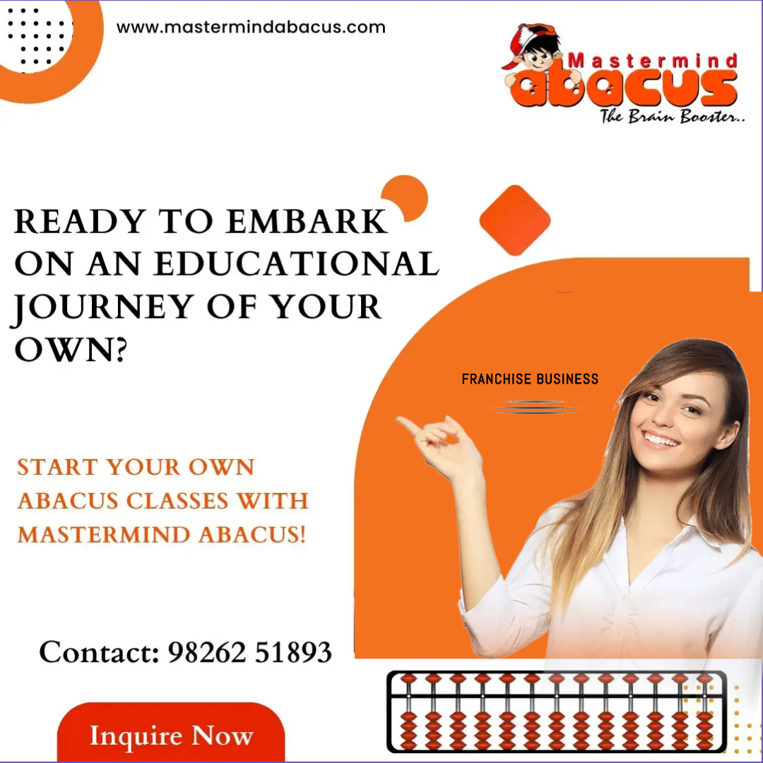 Transform Lives, Build Futures! Ready to chart your path in the world of education? Launch your own abacus classes with Mastermind Abacus & make a profound impact on young minds. Book an Inquiry 𝐕𝐢𝐬𝐢𝐭: mastermindabacus.com/franchisee_inq… 𝐂𝐨𝐧𝐭𝐚𝐜𝐭: 9826251893 #educationfranchise