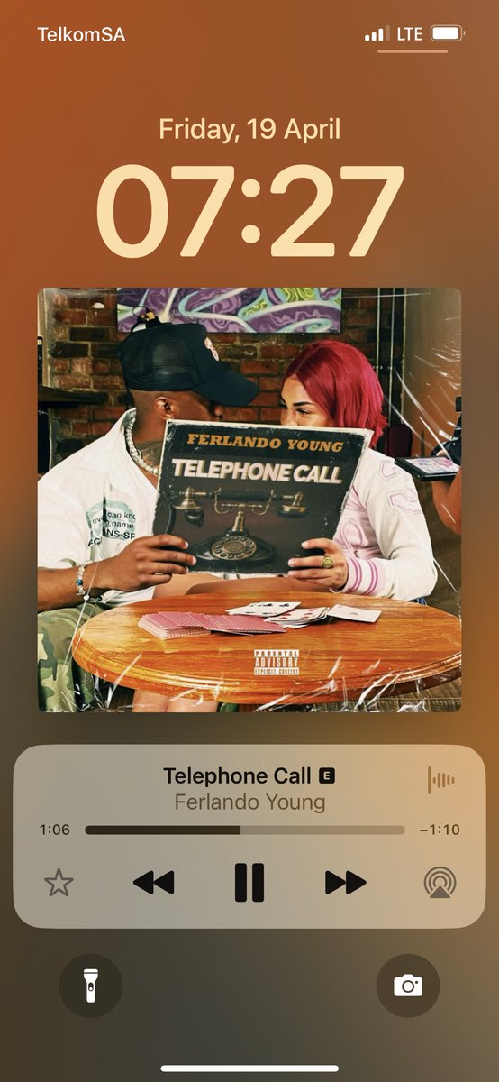 My new single Telephone Call is out now on all platforms 

S/o to <a href="/AppleMusic/">Apple Music</a> for the playlisting 

soldistro.lnk.to/TelephoneCall