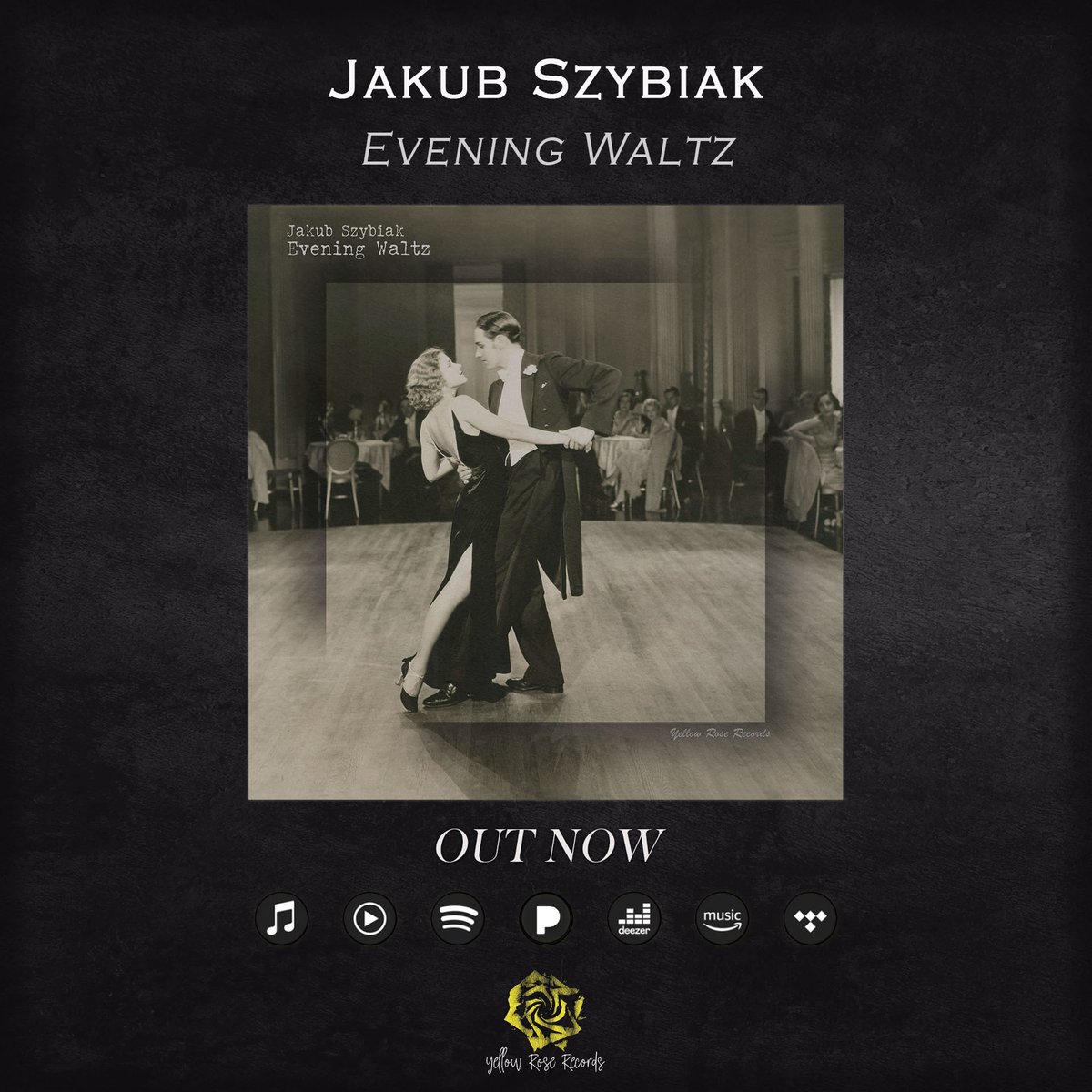 'Evening Waltz' is a graceful piano composition that delicately weaves mellow melodies, creating an atmosphere of timeless elegance. Check it out here: YRR.fanlink.tv/Jakub_Szybiak_…