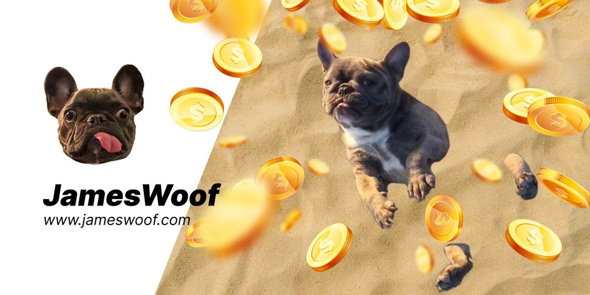 🐶 Need a sniff of success? Follow James Woof’s trail! #BitcoinHalving #memecoin #JamesWoof #Bitcoin