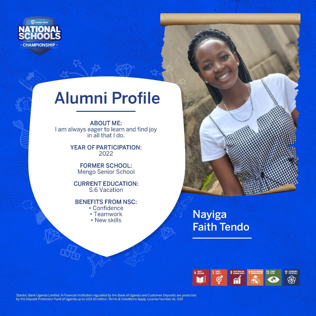 Meet Faith, a wonderful individual I connected with at NSC2023, who has since become a cherished friend. Together, we co-founded @matatuads, a venture made possible by #StanbicUGChampions. Excited for the journey ahead! #ItCanBe 🚀