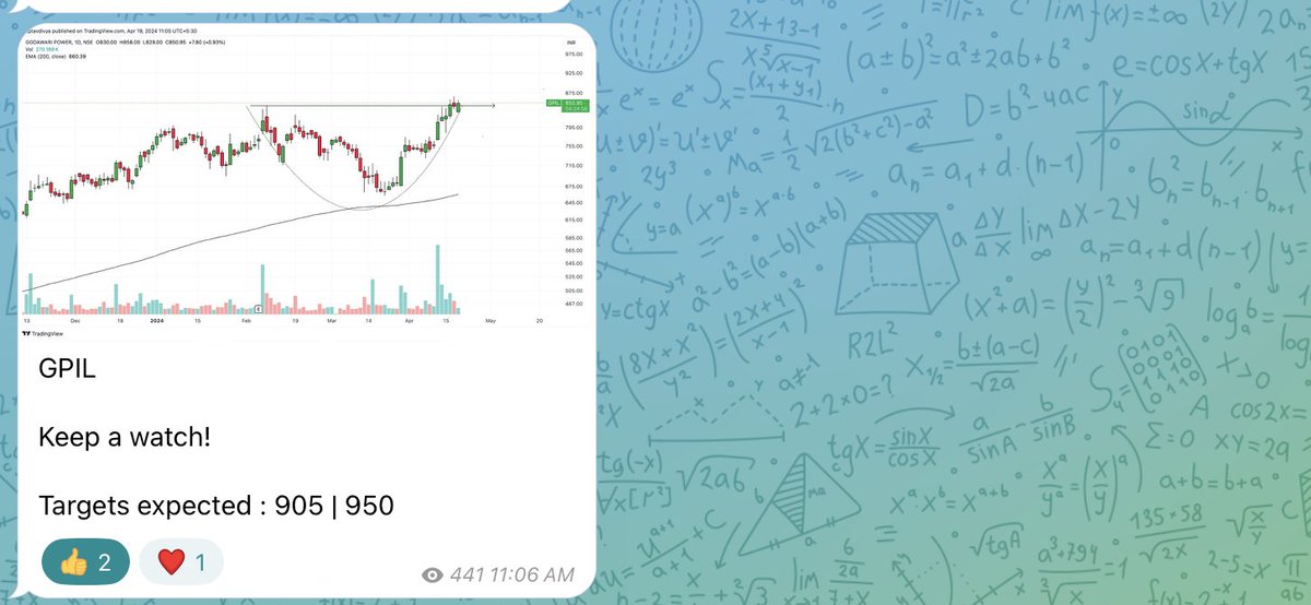 #gpil 

Given this trade today ! 

And now moving higher ✅