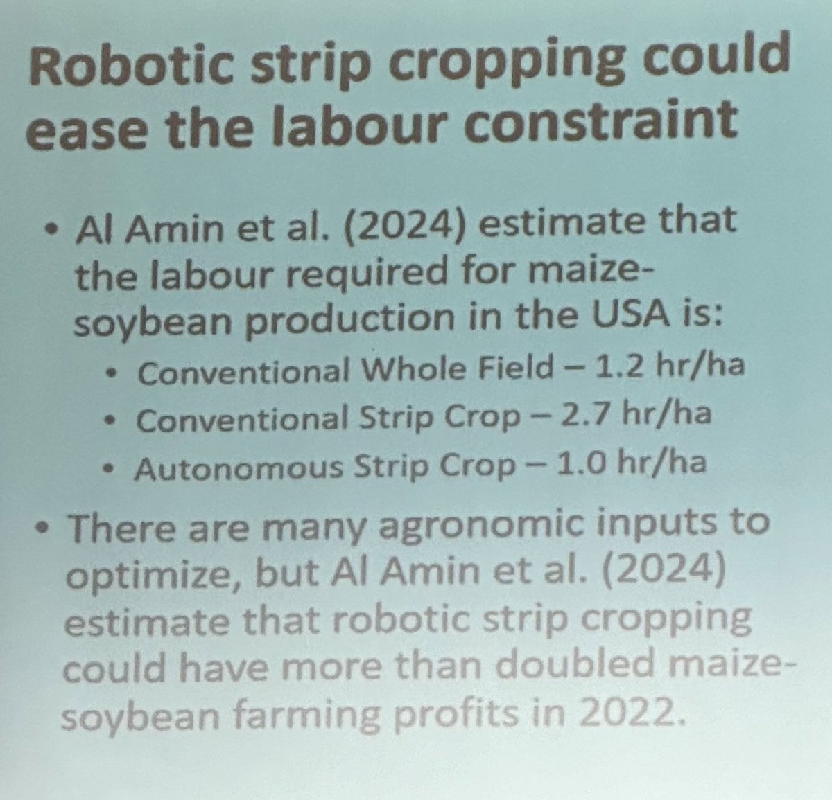 Can robotics provide the solution to the labour costs of reintroducing diversity for #agroecology? Prof James Lowenberg DeBoer kicks off todays <a href="/D4AgEcol/">D4AgEcol</a> workshop <a href="/HarperAdamsUni/">Harper Adams University</a>