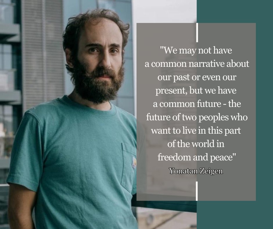 🧵1/ 'No wall can offer us security, we must make peace' Their lives will forever be divided into before and after October 7th. On that day, Elana Kaminka lost her 20y.o son and I lost my mother. Two of us talked about our decision to dedicate ourselves to fight for peace.