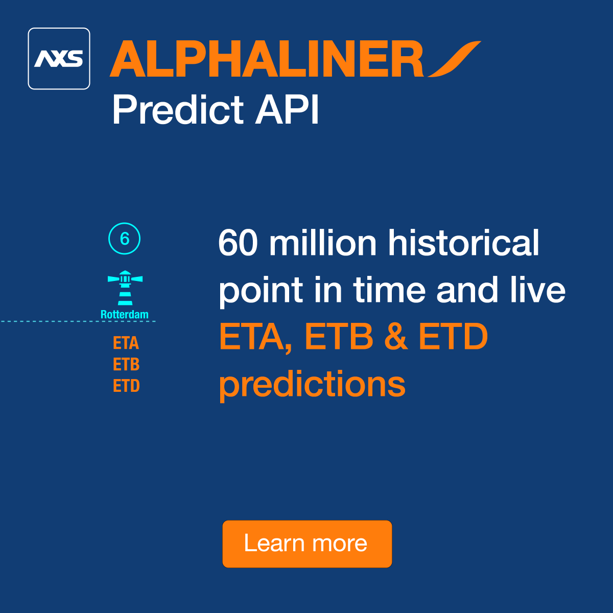 3 of 3
Learn more bit.ly/49I7Dlu 

#containershipping #maritime #shipping #api #prediction #data #ports #liners