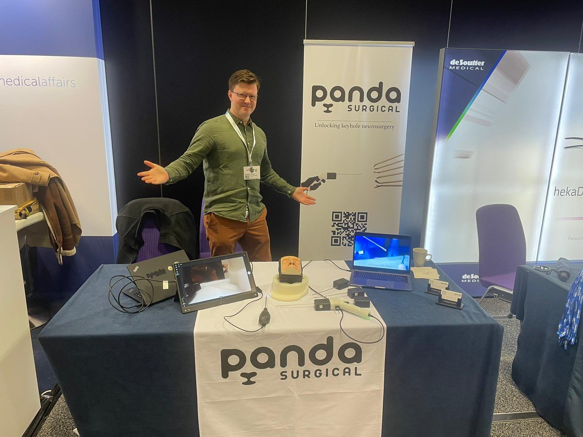 Have you tried the handheld robotic 🤖 instrument for endonasal surgery yet?

Don’t miss out! Make sure to drop by the Panda stand today and give it a go! 🐼