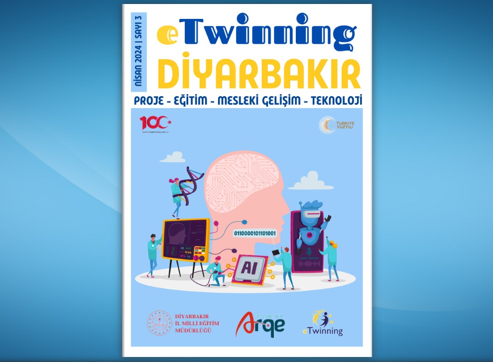 💫eTwinning Diyarbakır Dergimizin 3. Sayısı Yayında Müdürlüğümüz AR-GE Birimi tarafından ilimizde yürütülen eTwinning faaliyetleri ve projelerini içeren eTwinning dergimizin 3. sayısı yayımlandı. 🔗diyarbakirarge.meb.gov.tr/eTwinningDiyar… @tcmeb @Yusuf__Tekin @mebyegitek @Murat4Kucukali