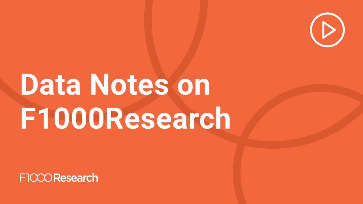 🗈 Why should you publish a Data Note on F1000Research? Watch our introductory video to learn more about this short, peer-reviewed article type and how it can help maximize the potential of your #ResearchData: spr.ly/6011wWjMl #OpenData #DataSharing