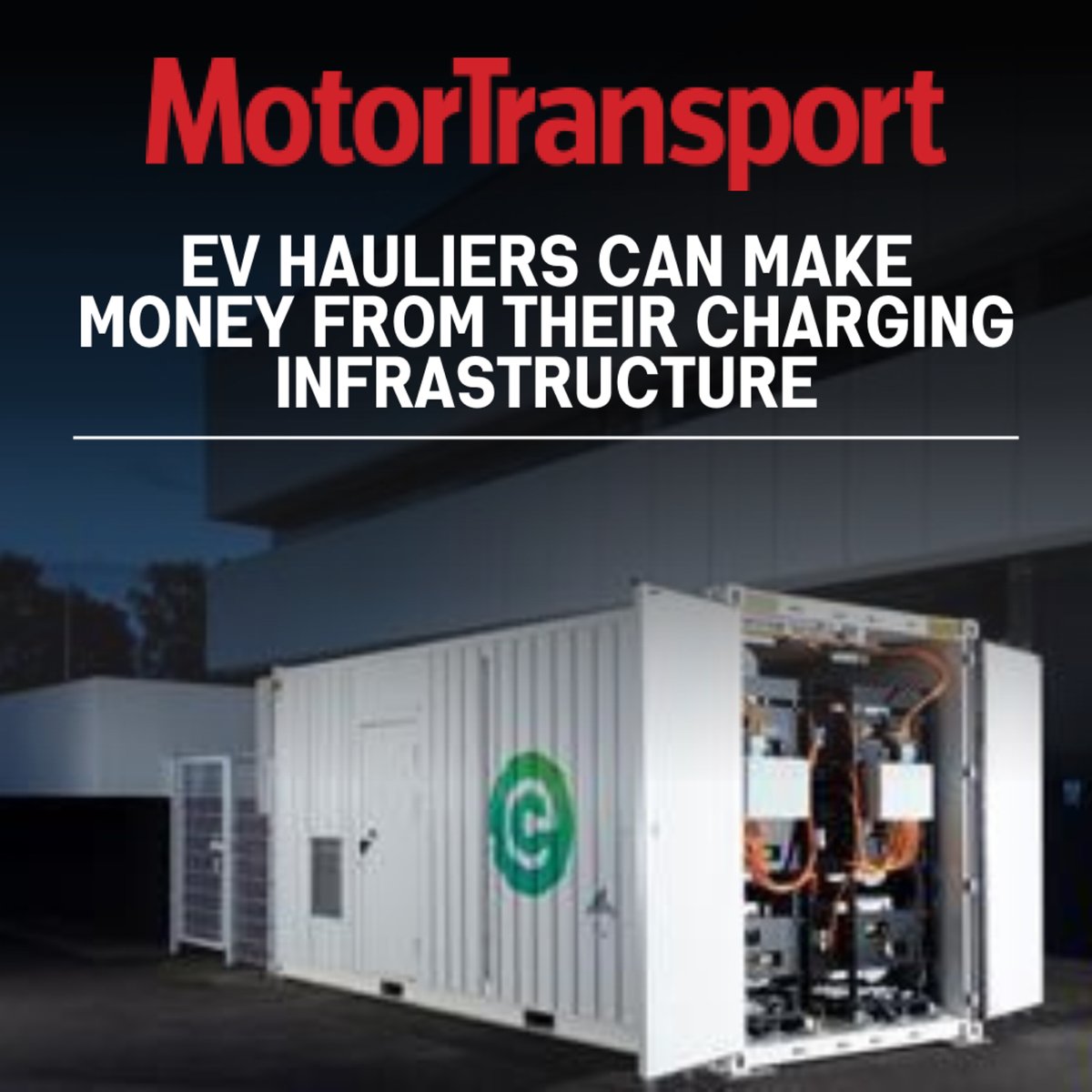 HGV operators could earn thousands of pounds a year by using their charging infrastructure as a revenue source, an energy storage firm has claimed. 🔗 bit.ly/3U5sjOL #motortransport