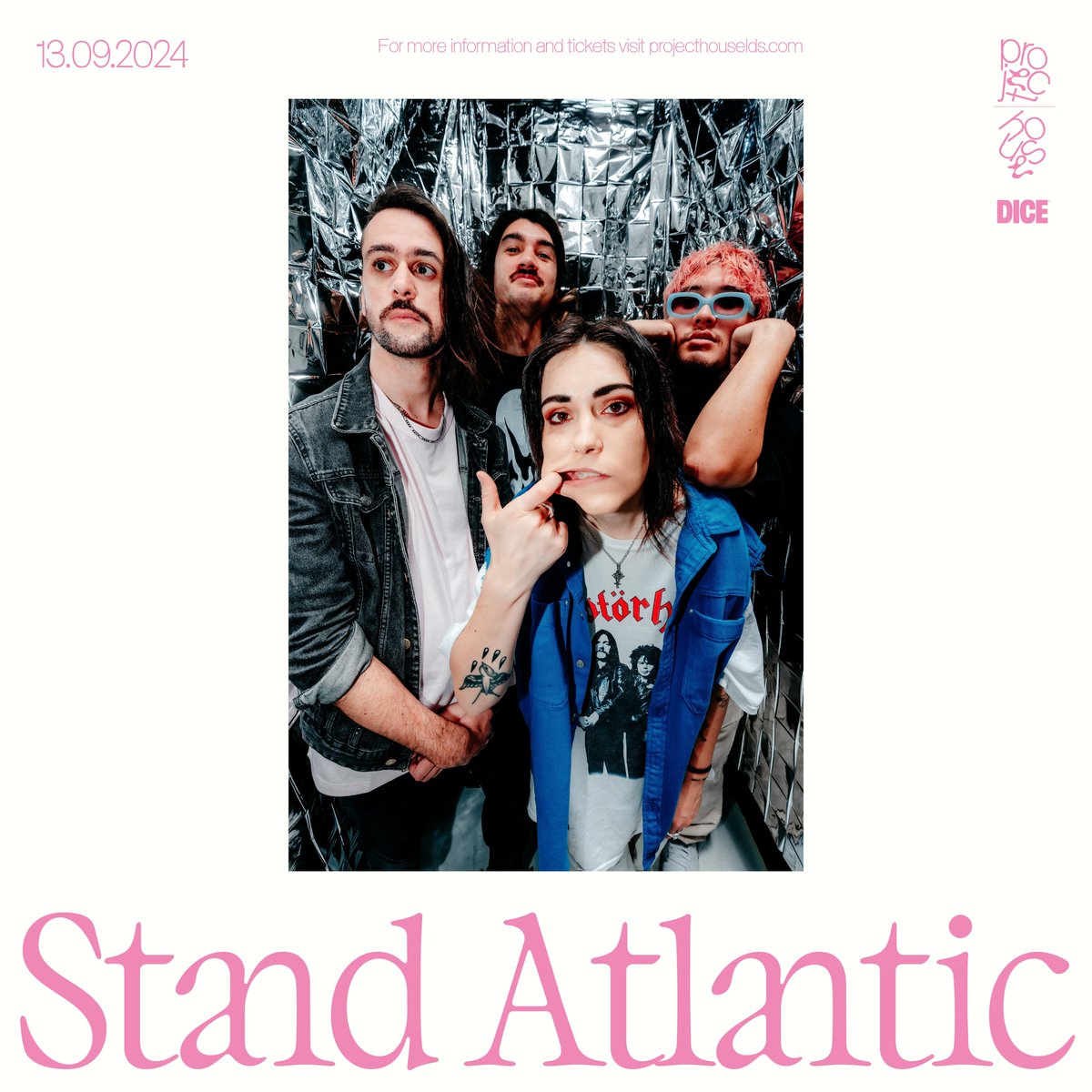 After a huge week of announcements, we're excited to bring you the 5th and final show! 13.09 @slamdunkleeds bring @standatlantic to Project House. Tickets on sale now. Hit the link below to grab yours. buff.ly/3VZnLMa