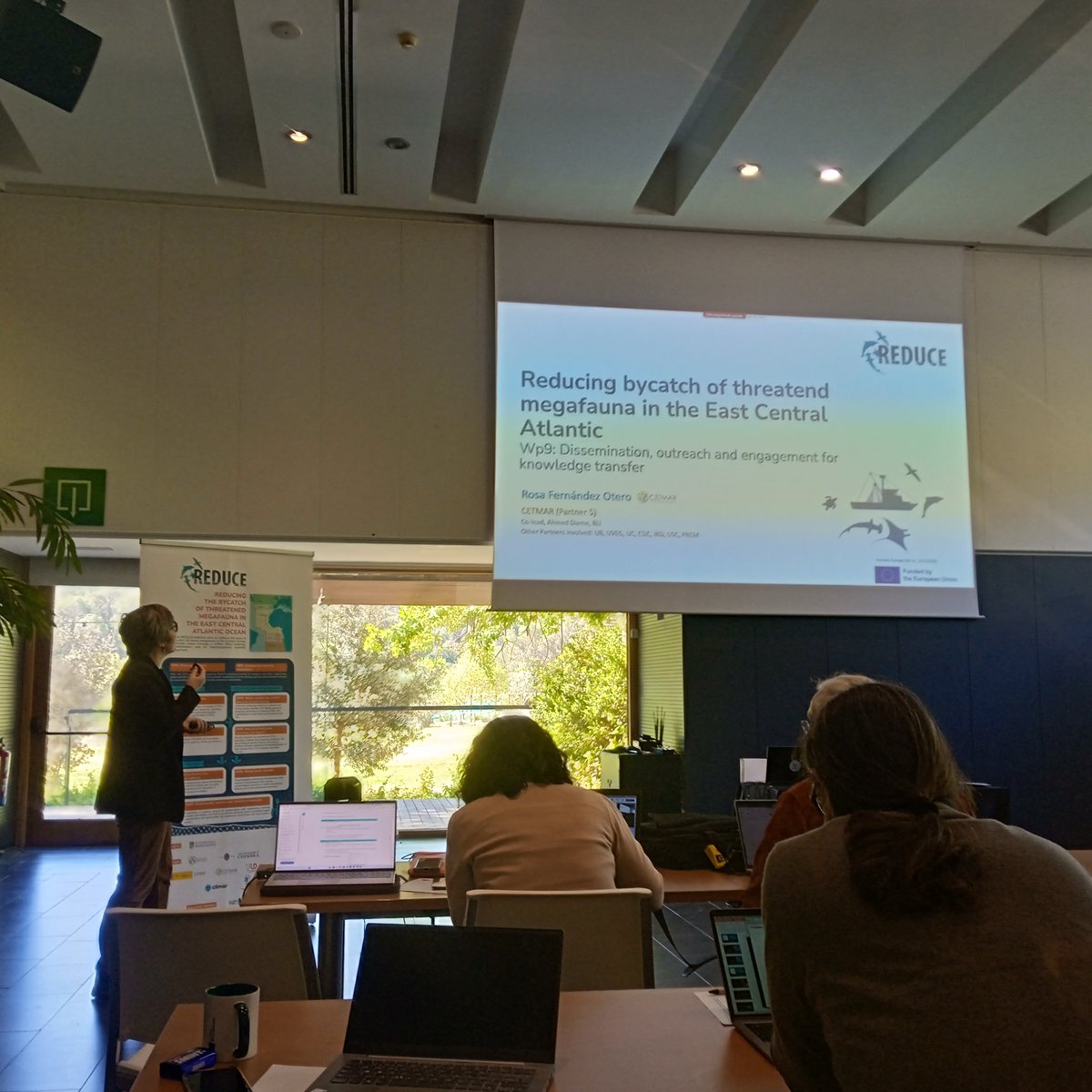 WP9. Dissemination, outreach and engagement for knowledge transfer, by Rosa Fernández (CETMAR). @UniBarcelona @UV_EG @UniversidadeUSC @UnivdeCoimbra @IIM_CSIC @IEOoceanografia @FundacionCETMAR @ird_fr @CiimarUp @CIBIO_InBIO @prcmarine @BirdLife_News @thembauk @SeabirdEcology