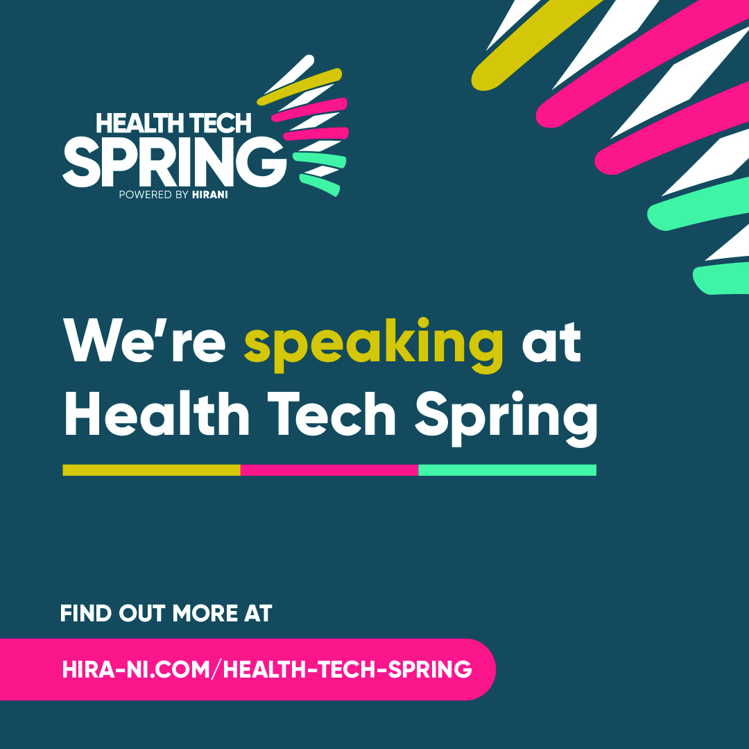 Are you going to the Health Tech Spring Conference? We are! We will be speaking at the conference this year at Titanic Belfast on Monday 29th April! Stay tuned on our socials as we will be posting on the day! #HIRANI #HealthTechSpring #TitanicBelfast