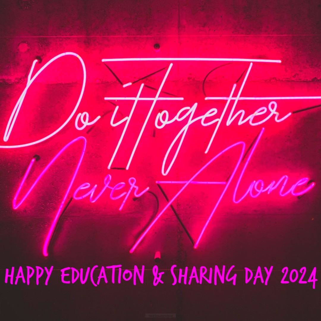 Lets celebrate the importance of education & spreading knowledge. Let's use this day to inspire others, lift each other up, & strive for a more educated & empathetic world. Remember, sharing knowledge is a gift that keeps on giving. #EducationAndSharingDay #KnowledgeIsPower
