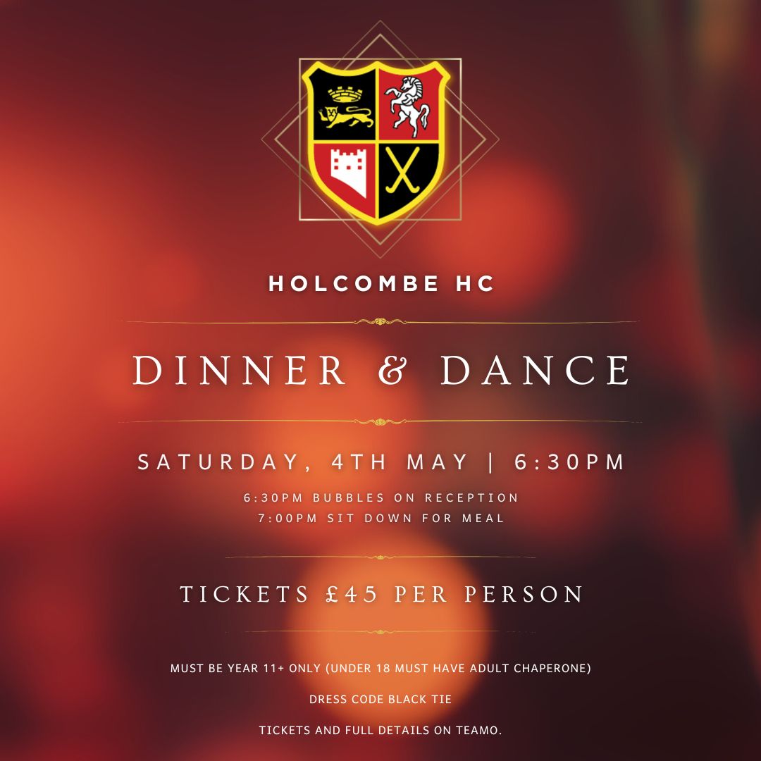 Just over a week to go until the deadline to buy Dinner & Dance tickets - purchase yours on Teamo! #IncredibleHolcs