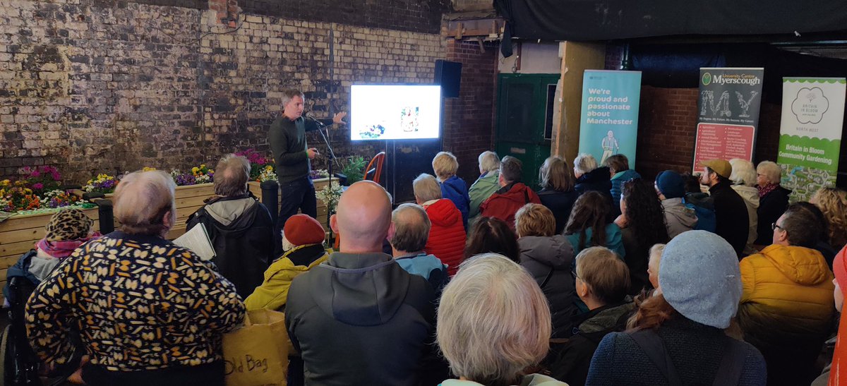 We are prob to have been asked to talk about our ‘growing people/communities’ journey through food growing and horticulture at the first ever RHS Urban Show - which brought some attendees to tears (in a good way) @The_RHS @gmenvfund @greatermcr @GMGreenCity