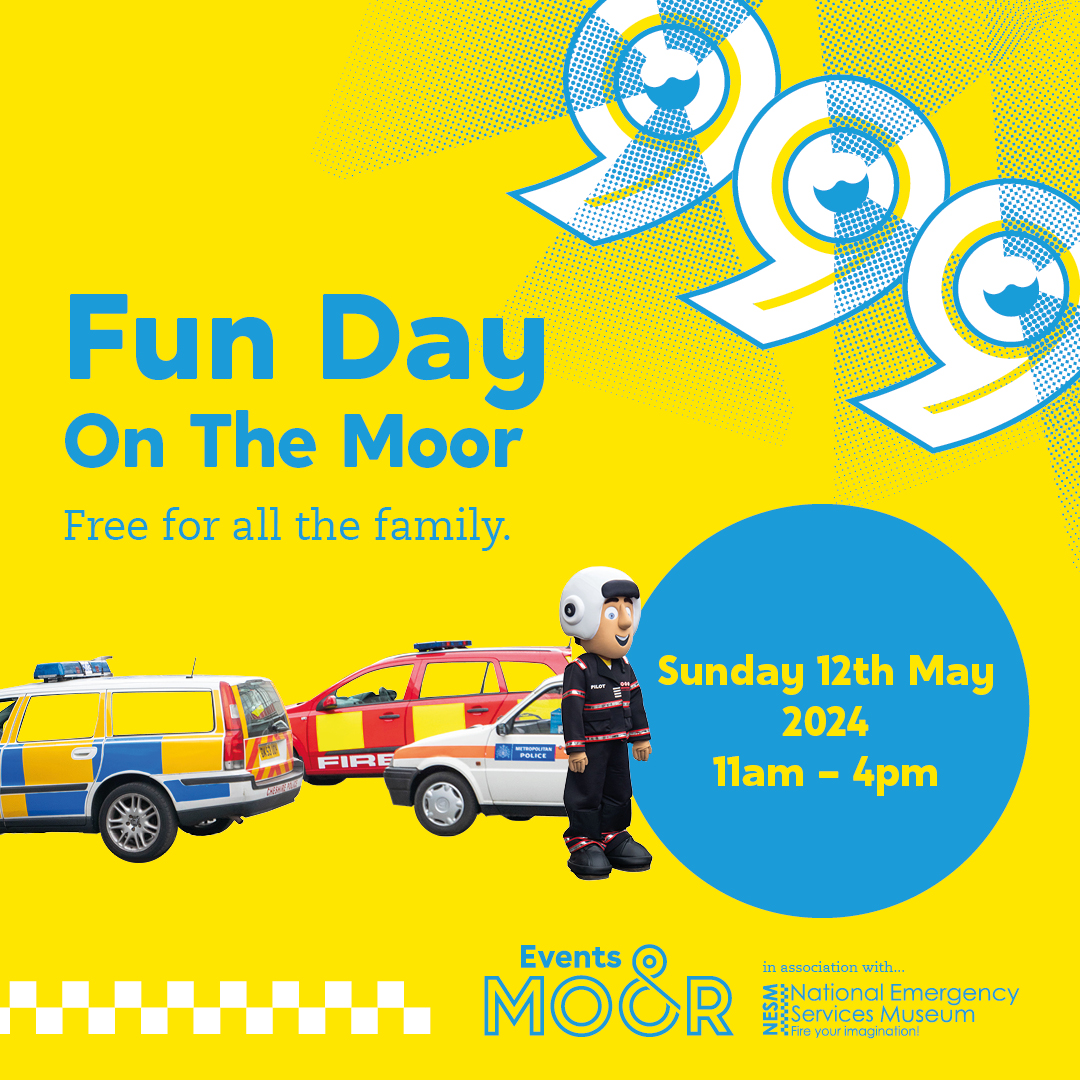 Our 999 Fun Day 🚑 🚨 🚒 with the @nes_museum returns Sunday 12th May, 11am-4pm! Fire your imagination with a jam-packed schedule of FREE activities & come face-to-face with firefighters, police officers, ambulance personnel & more! 👉 bit.ly/4aI9iIy